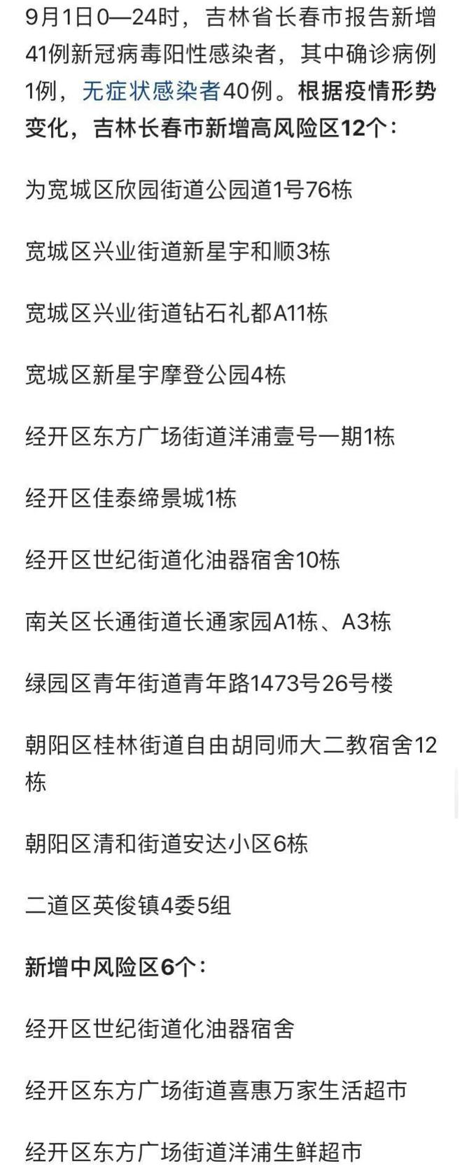 最新长春疫情论述分析